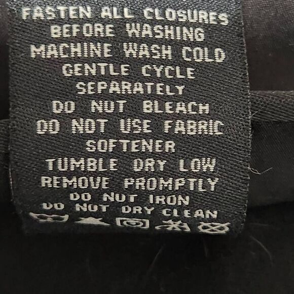 Free Country water resistant jacket gray black zip pockets Large - Picture 12 of 12